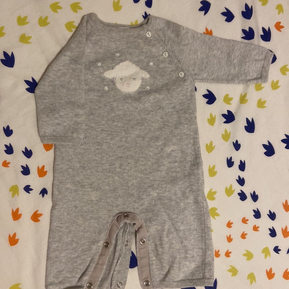 Albetta Premium One piece bodysuit 0-3M grey